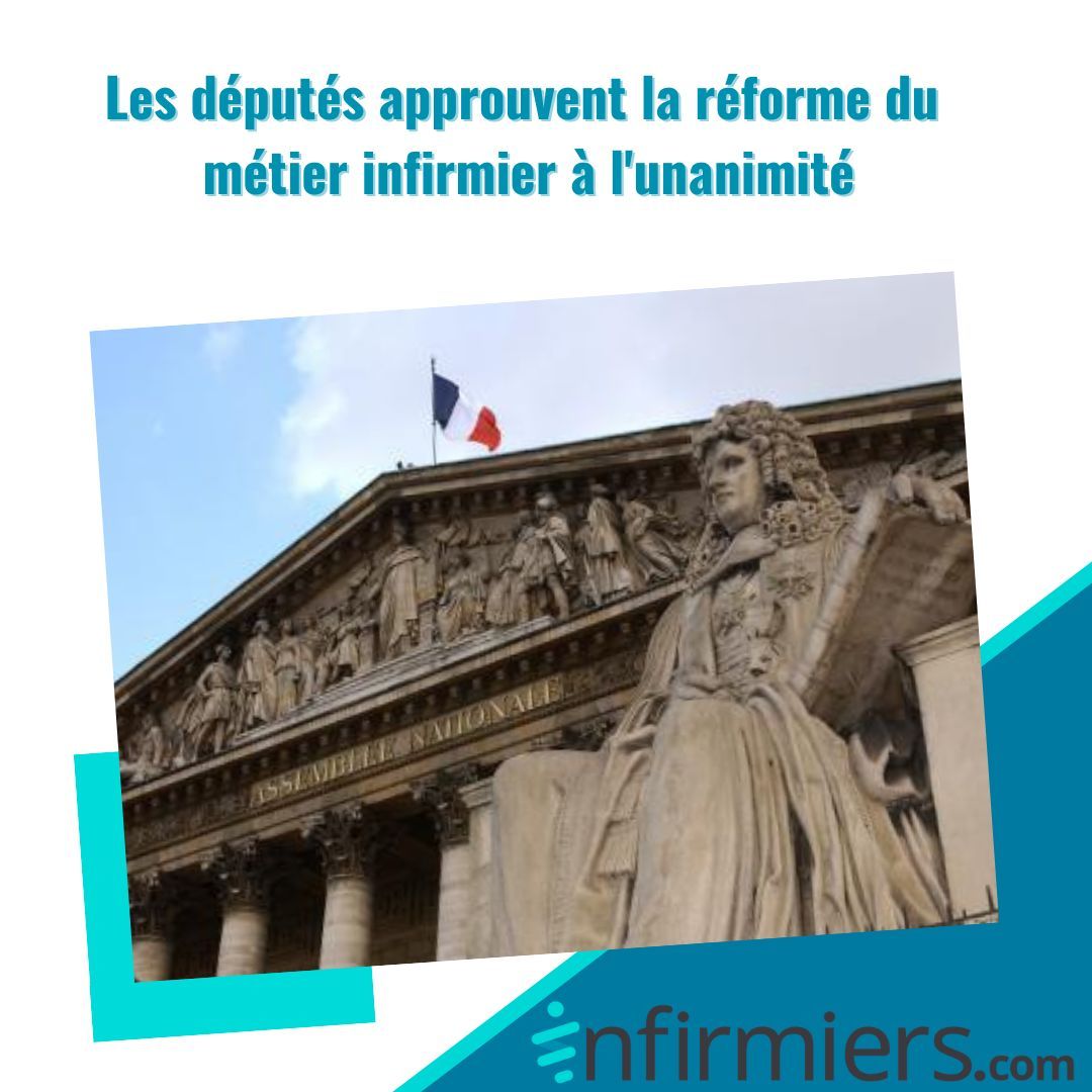 Les députés approuvent la réforme du métier infirmier à l'unanimité ➡️  infirmiers.com/profession-ide…
