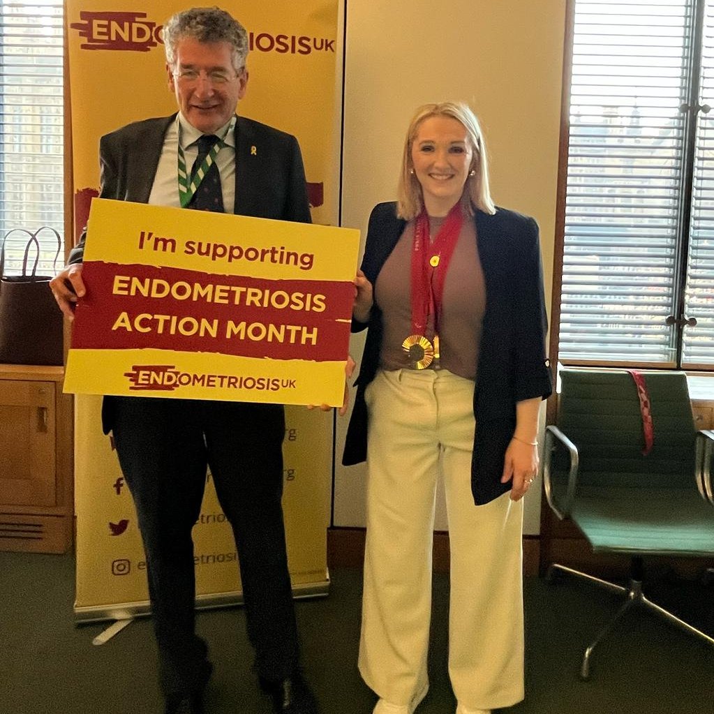 Dr Peter Prinsley MP (@peterprinsley) on Twitter photo March is Endometriosis Action Month.
Although more than 1.5 million women in the UK have endometriosis, only 50% of 16-24 year olds know what it is.
A pleasure to meet our fantastic Paralympic champion <a href="/CHenshawGB/">Charlotte Henshaw</a> to raise awareness of this disease with <a href="/EndometriosisUK/">Endometriosis UK</a>. March is Endometriosis Action Month.
Although more than 1.5 million women in the UK have endometriosis, only 50% of 16-24 year olds know what it is.
A pleasure to meet our fantastic Paralympic champion <a href="/CHenshawGB/">Charlotte Henshaw</a> to raise awareness of this disease with <a href="/EndometriosisUK/">Endometriosis UK</a>.
