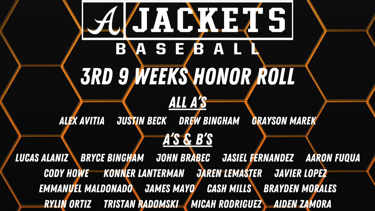 Alvin Yellowjacket ⚾️ (@ahsbaseball) on Twitter photo 