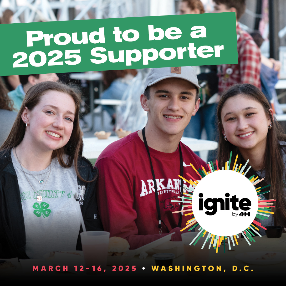 🔥 Ignite the Future with Hughesnet &amp; <a href="/4H/">4-H</a>!

Proud to sponsor Ignite 2025, a 4-day summit helping teens explore careers, build skills &amp; make connections. 💡

#Ignite2025 #4H #STEM #FutureLeaders #NextGen #EmpoweringYouth