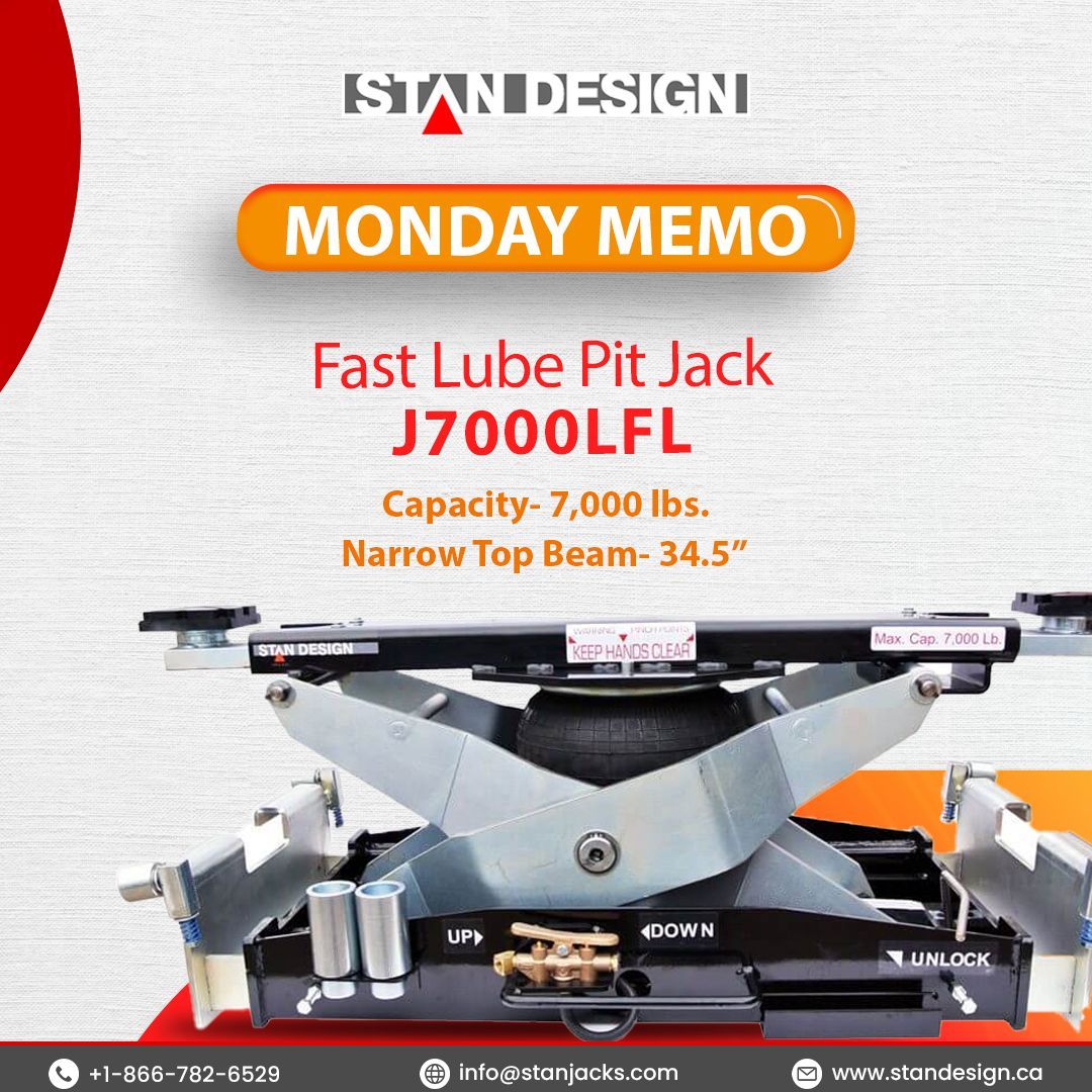 standesignca's tweet image. Check out our #FastLube #PitJack J7000LFL!
.
Buy from 🔗 in bio.
.
#FastLubeJack #StanJack #StanDesign #DesignedToLift