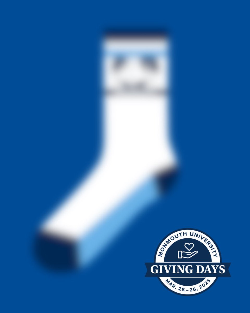 Monmouth Alumni (@monmouthalumni) on Twitter photo #MonmouthGivingDays are coming soon! This year, we’re bringing back something special. Any guesses? It’s something that’s sure to put a smile on your feet… 👀 Give $33 or more on March 25–26 & you’ll get your hands (and feet!) on this item! Stay tuned for the full reveal soon! #MonmouthGivingDays are coming soon! This year, we’re bringing back something special. Any guesses? It’s something that’s sure to put a smile on your feet… 👀 Give $33 or more on March 25–26 & you’ll get your hands (and feet!) on this item! Stay tuned for the full reveal soon!