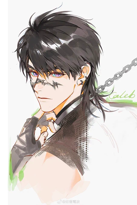 这张忘发了#恋与深空 #夏以昼 #LoveandDeepspace #caleb 