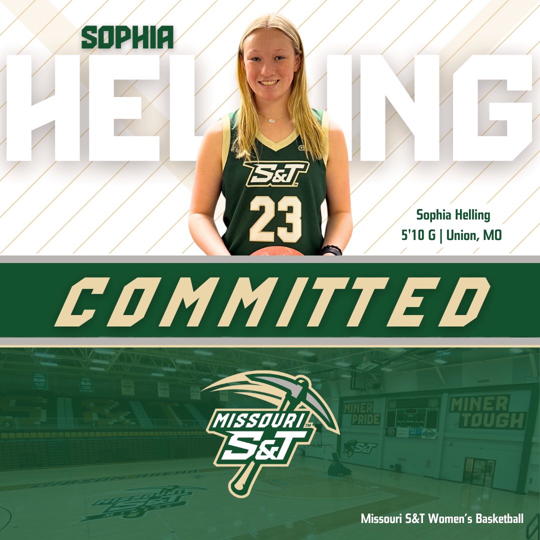 Sophia Helling (@sophiahelling) on Twitter photo beyond grateful for this next chapter! 💚💛
<a href="/Miners_WBB/">S&T Women's Basketball</a> <a href="/Coach_KCarter/">Kira Carter</a> <a href="/Van_Klohmann/">Van Klohmann</a> <a href="/MissouriPhenom/">Phenom Basketball</a> <a href="/unionwildcats/">Union MO Athletics</a> beyond grateful for this next chapter! 💚💛
<a href="/Miners_WBB/">S&T Women's Basketball</a> <a href="/Coach_KCarter/">Kira Carter</a> <a href="/Van_Klohmann/">Van Klohmann</a> <a href="/MissouriPhenom/">Phenom Basketball</a> <a href="/unionwildcats/">Union MO Athletics</a>