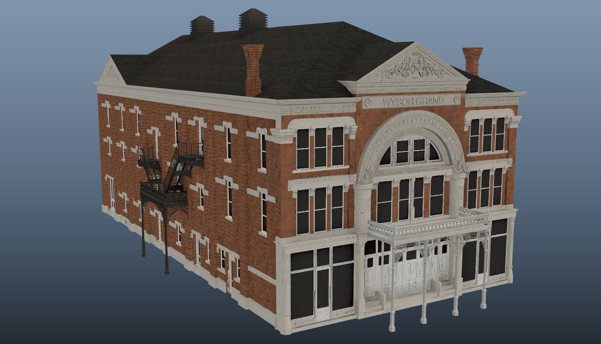 IDIA Lab working on an augmented reality experience bringing lost architecture back to life in Muncie, IN. The Wysor Grand Opera House was opened 1892.The opera house held many stage productions during its 70-year career and was demolished in 1963.