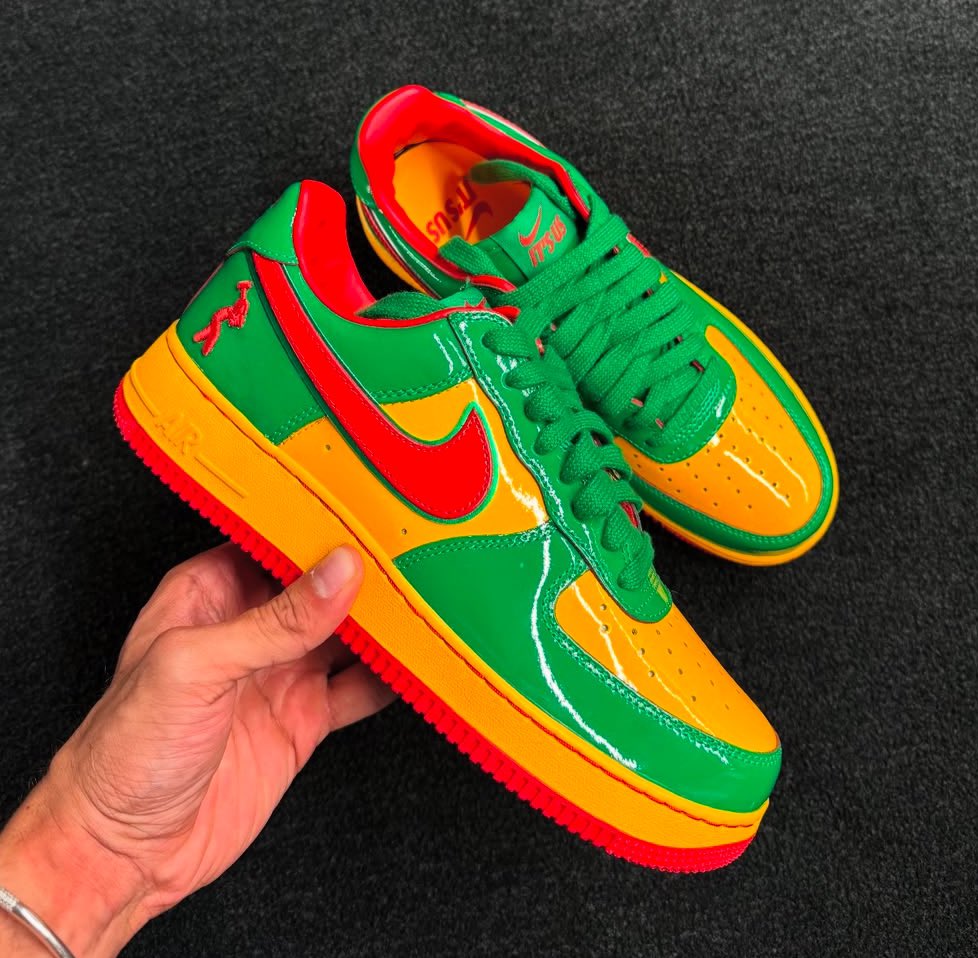 Ovrnundr's tweet image. Lil Yachty x Nike Air Force 1 “Lucky Green”

• $130 dollars 
• Summer 2025