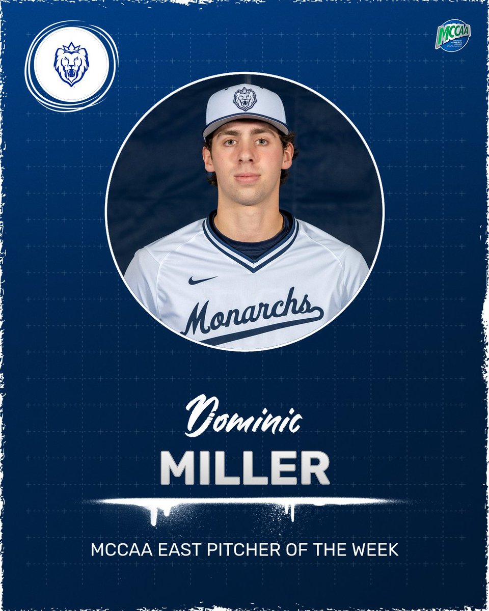MCCAA (@mccaa1926) on Twitter photo No-Hitter! π«
<a href="/MacombBaseball/">Macomb Baseball</a> SO RHP Dominic Miller tossed a seven inning no-hitter against a fellow Region 12 playoff team from a season ago to earn MCCAA East Pitcher of the Week honors! Miller struck out five and only had one walk in the impressive performance! No-Hitter! π«
<a href="/MacombBaseball/">Macomb Baseball</a> SO RHP Dominic Miller tossed a seven inning no-hitter against a fellow Region 12 playoff team from a season ago to earn MCCAA East Pitcher of the Week honors! Miller struck out five and only had one walk in the impressive performance!