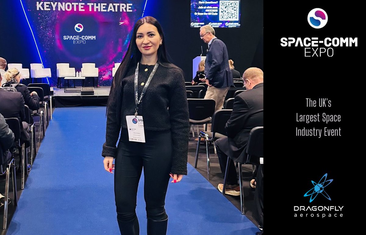 DragonflySpace_'s tweet image. 🚀 We’re at Space-Comm Expo in London!

Our Partnerships Manager, Diana Kozubenko, is eager to connect and discuss space innovation.

Let&apos;s chat! Book a meeting 📩 mailto:info@dragonflyaerospace.com

#SpaceComm #Innovation #FutureOfSpace