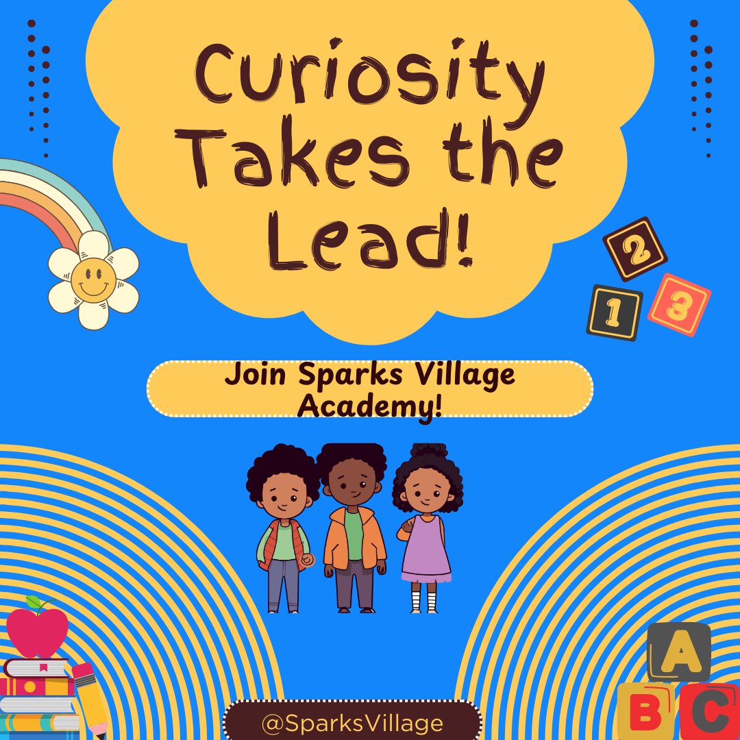 SparksVillage's tweet image. Want more personalized academic support for students of all ages? Go check out our 🔗 at sparksvillage.com to check out our tutoring classes!! You won’t regret it!
#LifeClasses #SparksVillageAcademy