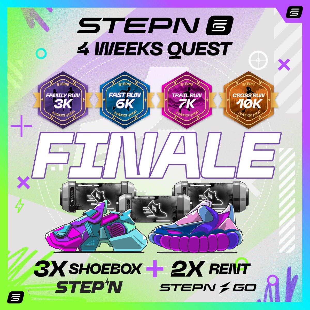 🔥 The final stage of the 4-week challenge has arrived! 🔥  

📢 Show us your favorite badge and tell us:  
🏆 Which challenge out of the 4 was the most difficult for you and why? 
🔄 Would you do this again in the future? 
💪 Will you continue to push yourself? 

You have ONE