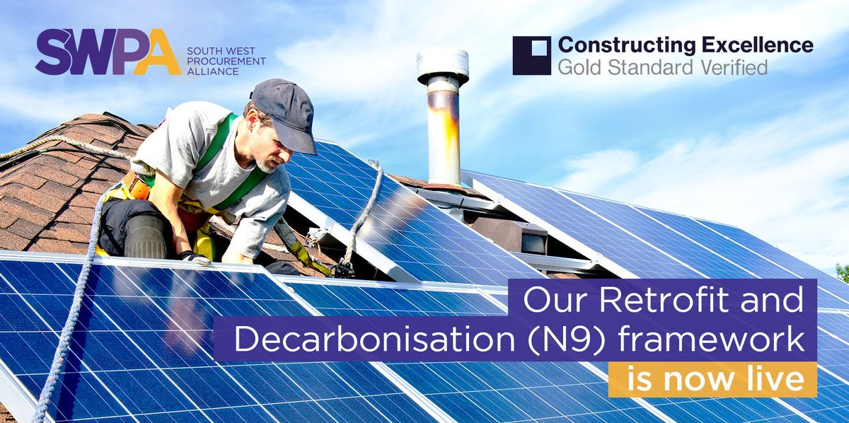 Our Retrofit and Decarbonisation (N9) framework is now live!  

We’re delighted to announce that our Retrofit and Decarbonisation (N9) framework is now live.

Learn more about the framework and how it can support your retrofit requirements, click here: buff.ly/4hTtwDr