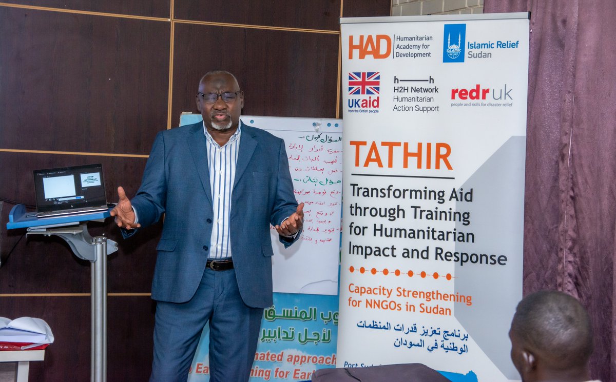 Humanitarian Academy for Development (@globalhad) on Twitter photo Thrilled to announce the completion of the TATHIR project! Together with RedR & <a href="/H2H_network/">H2H Network</a> , we’ve empowered 21 NGOs in Sudan to enhance their humanitarian response.
👉 had-int.org/war-in-sudan-s…
👉h2hnetwork.org/h2hsupport-pac…
#HADInAction #Sudan #Empowerment #Growth Thrilled to announce the completion of the TATHIR project! Together with RedR & <a href="/H2H_network/">H2H Network</a> , we’ve empowered 21 NGOs in Sudan to enhance their humanitarian response.
👉 had-int.org/war-in-sudan-s…
👉h2hnetwork.org/h2hsupport-pac…
#HADInAction #Sudan #Empowerment #Growth