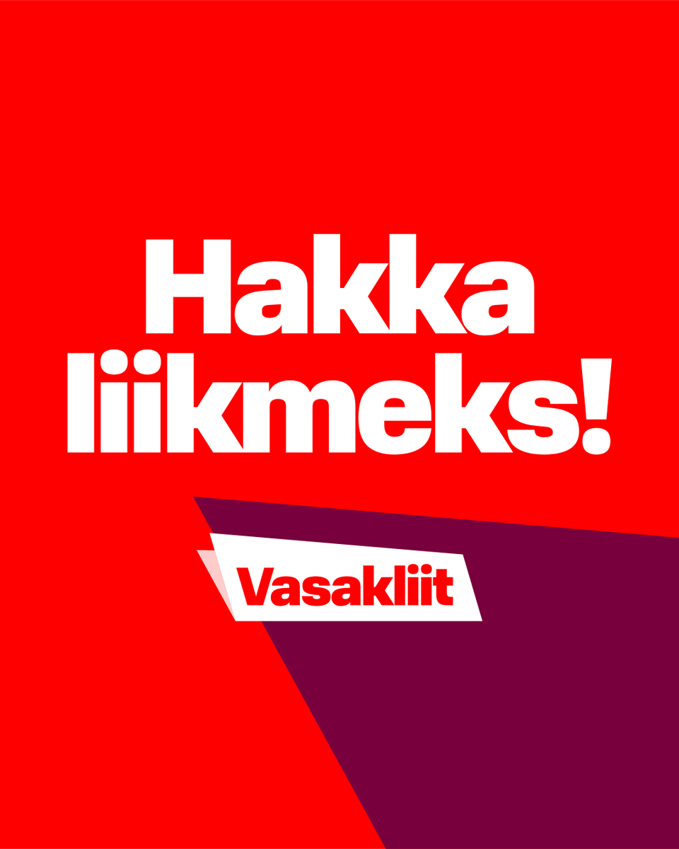 🚩 Vasakpoolne, hakka vasakliitlaseks!

Kutsume kõiki vasakpoolse maailmavaatega inimesi erakonnaga liituma, selle tegevustes osalema ning teisi vasakpoolseid erakonnaga liituma kutsuma.

🔗 Leia liitumisavaldus meie veebist: vasakliit.ee/astu-liikmeks/