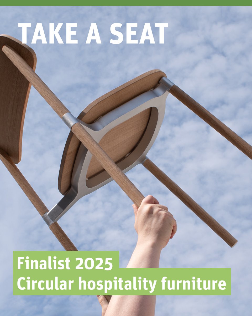 In a world where waste is all too common, "Take a Seat" by Marvin Kasper from Burg Giebichenstein University of Art and Design challenges us to rethink how we create, use, and preserve the things around us.

Find out more about our concept finalist here: gp-award.com/en/produkte/ta…