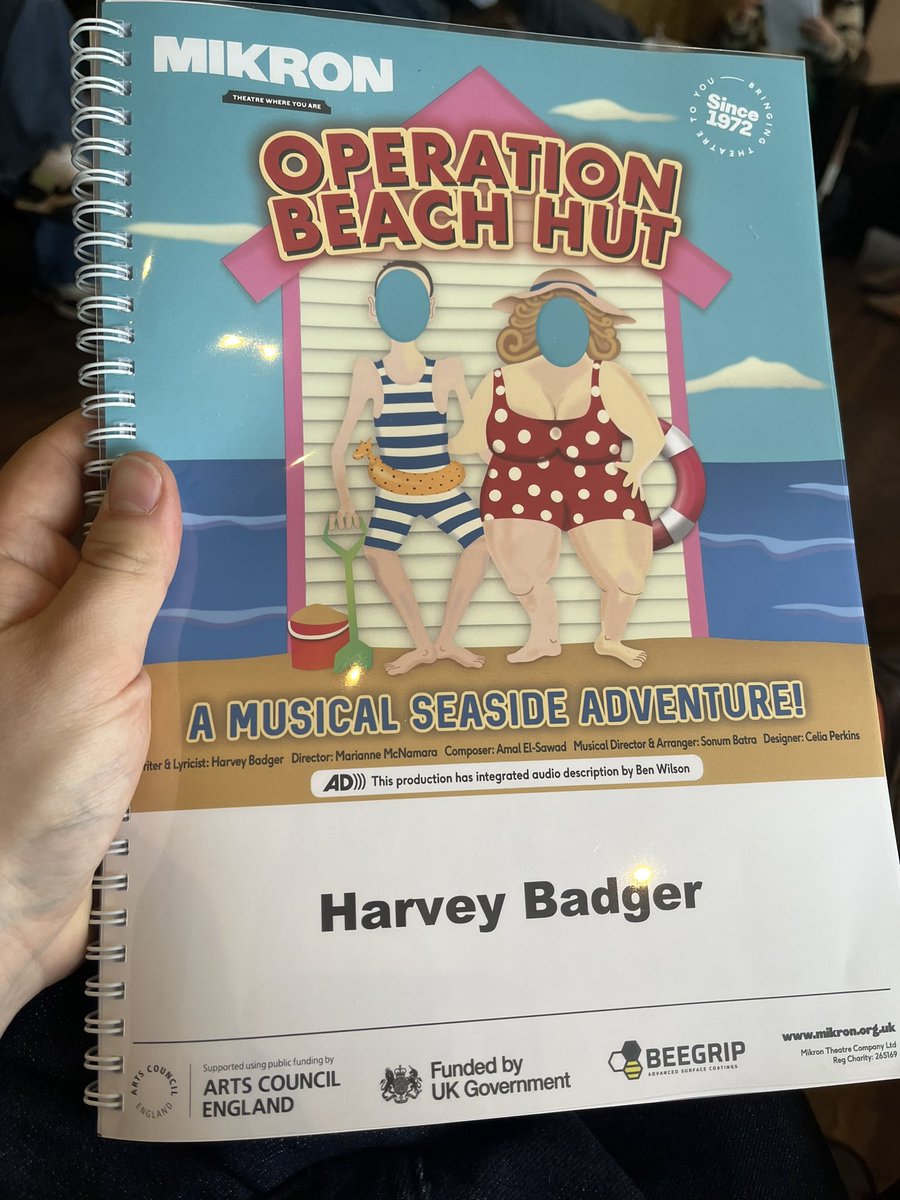 Day 1 rehearsals with <a href="/mikrontheatre/">Mikron Theatre Company 🇺🇦</a> for our new play! #playwriting