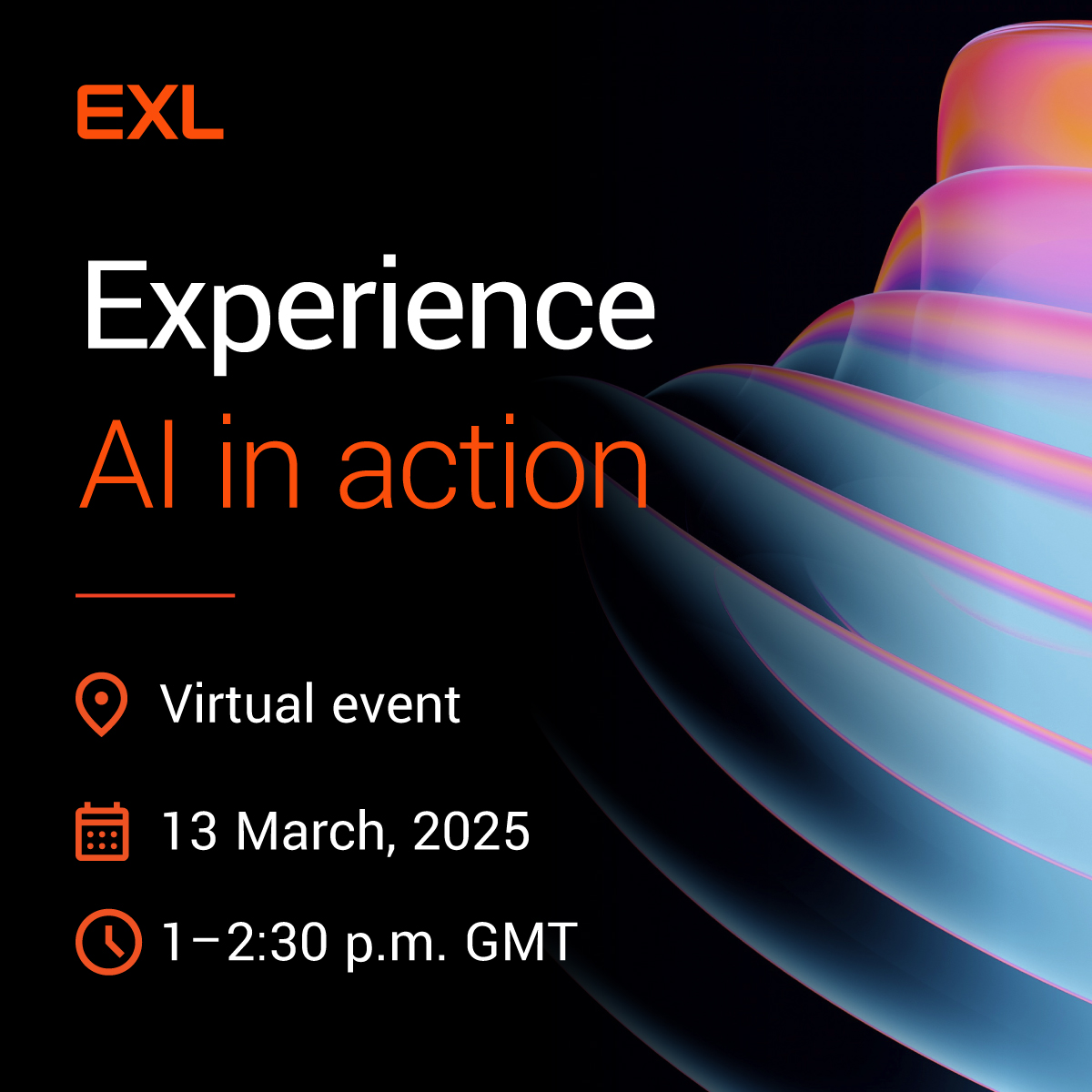 exl_service's tweet image. Enterprises often struggle to scale AI beyond proof of concept. Join AI in Action on 13 March 2025, and gain the insights needed to deploy AI at scale.  

📍 Virtual event | 🕐 1–2:30 PM GMT  
Free registration → bit.ly/3DJrreh

#AIinAction #GenAI #ScalableAI