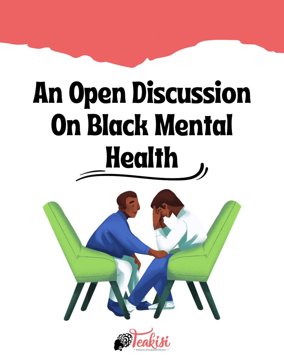 #Mentalhealth is important, yet it’s often overlooked - especially in #Black communities. In 1 wk, we’re bringing pple 2gether 4 an open convo about mental wellbeing, the barriers 2 accessing support, &amp; how we can collectively break e #stigma.  

Register teakisi.com/an-open-discus…