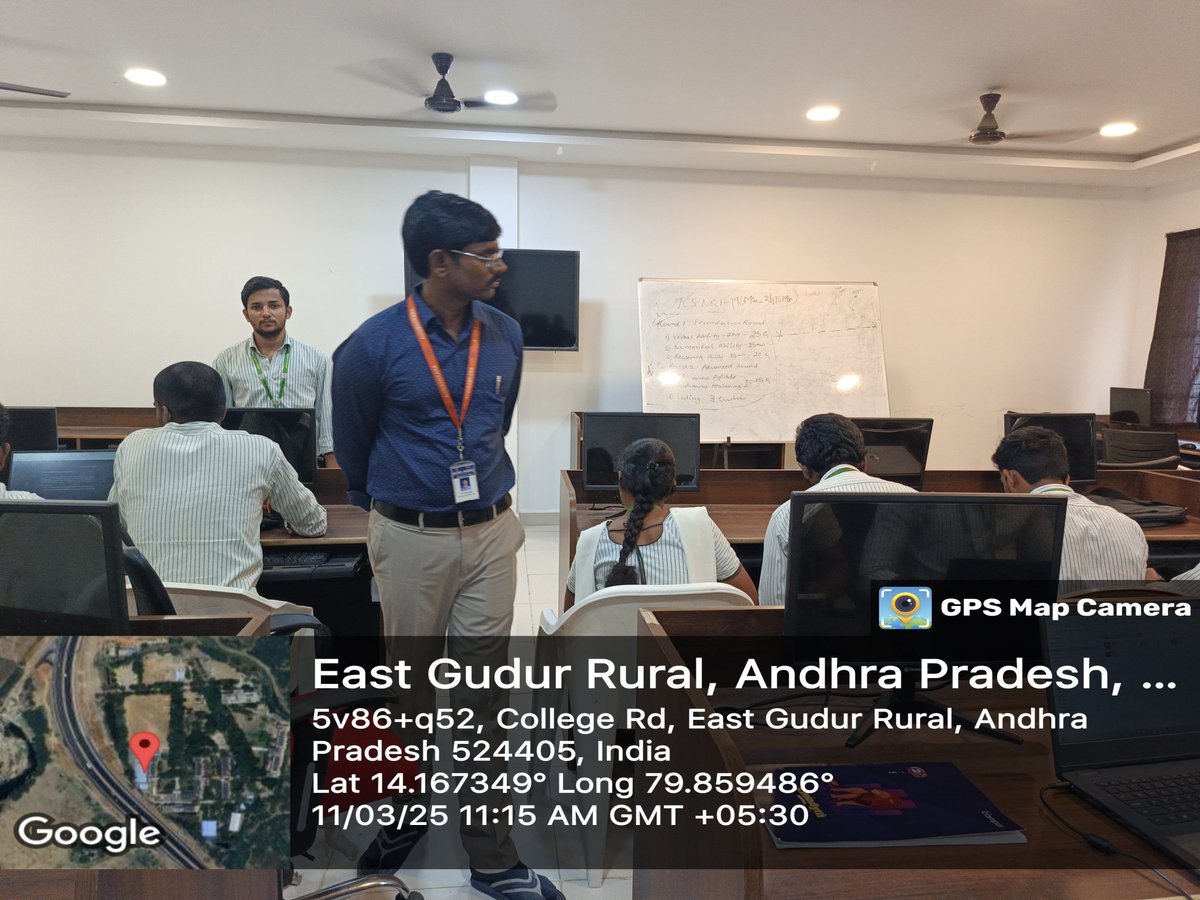 ascet49495's tweet photo. Testing the "AI-Powered ATS Tracking System" developed by Mr. Manjunath Reddy, startup in collaboration with final-year CRT students at ACIC-ASIIC to evaluate its effectiveness and gather quality feedback for necessary improvements. https://t.co/ivopTgwSOT