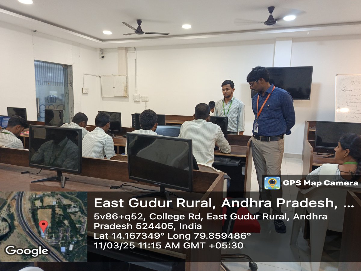 ascet49495's tweet photo. Testing the "AI-Powered ATS Tracking System" developed by Mr. Manjunath Reddy, startup in collaboration with final-year CRT students at ACIC-ASIIC to evaluate its effectiveness and gather quality feedback for necessary improvements. https://t.co/ivopTgwSOT