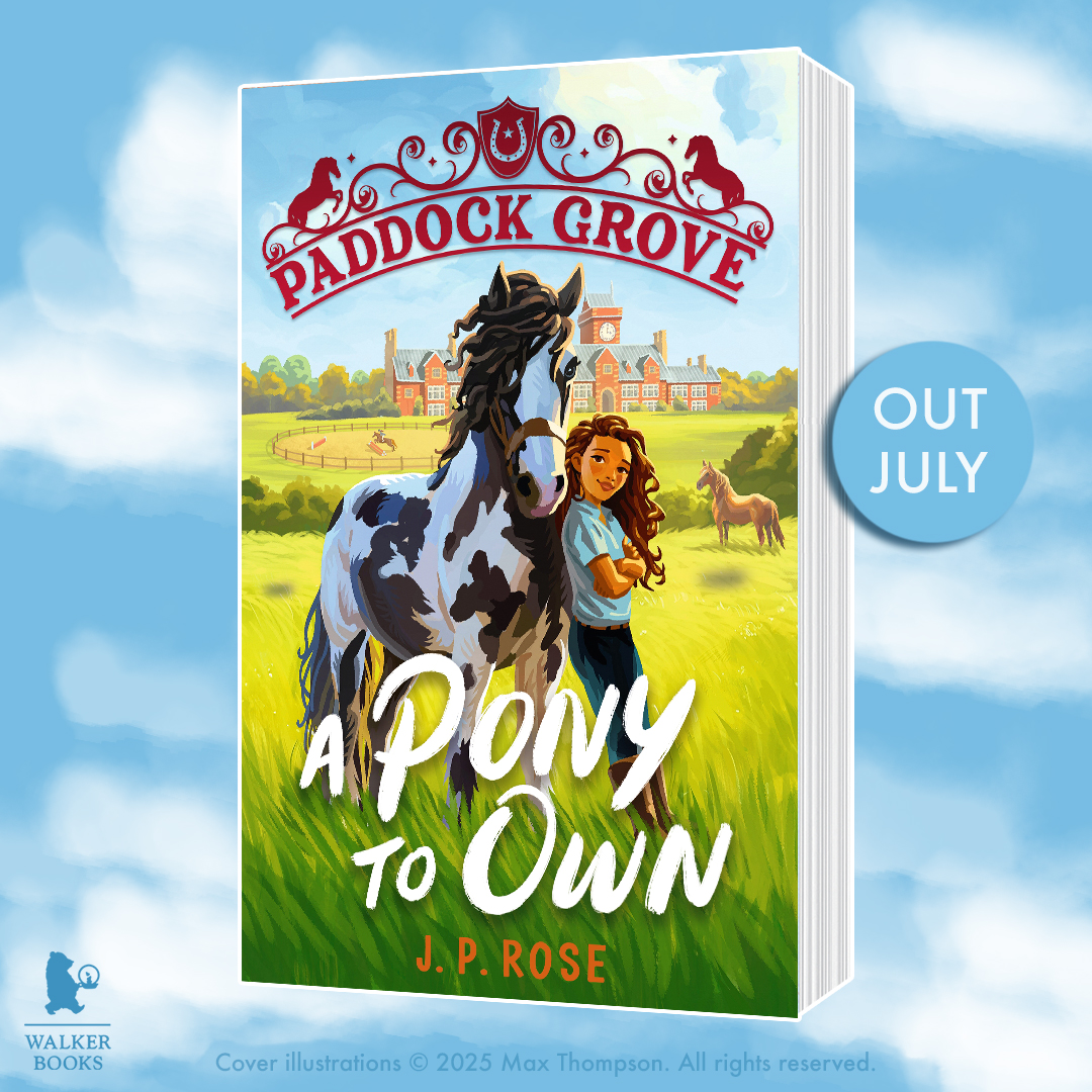 Walker Books (@walkerbooksuk) on Twitter photo We are DELIGHTED to be publishing Paddock Grove: A Pony to Own by <a href="/jprosewriter/">Jacqui Rose - JP Rose - a writer of sorts</a>!
The first book in a pony series set in an equestrian boarding school. Will George and her scruffy, mischievous pony, Bear, learn to work together and fit in?
Beautiful cover by Max Thompson 🐎 We are DELIGHTED to be publishing Paddock Grove: A Pony to Own by <a href="/jprosewriter/">Jacqui Rose - JP Rose - a writer of sorts</a>!
The first book in a pony series set in an equestrian boarding school. Will George and her scruffy, mischievous pony, Bear, learn to work together and fit in?
Beautiful cover by Max Thompson 🐎
