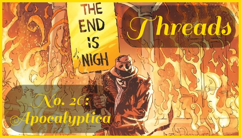 (((David Bennun))) (@davidbennun) on Twitter photo Hi-de-hi, campers! What better way to brighten your day than with the latest episode of THREADS, on the theme of APOCALYPTICA - pop music's unending (or so we should hope) fascination with SONGS ABOUT THE END OF THE WORLD.
Link in comments, courtesy of <a href="/totallyradio/">totallyradio</a>. Hi-de-hi, campers! What better way to brighten your day than with the latest episode of THREADS, on the theme of APOCALYPTICA - pop music's unending (or so we should hope) fascination with SONGS ABOUT THE END OF THE WORLD.
Link in comments, courtesy of <a href="/totallyradio/">totallyradio</a>.