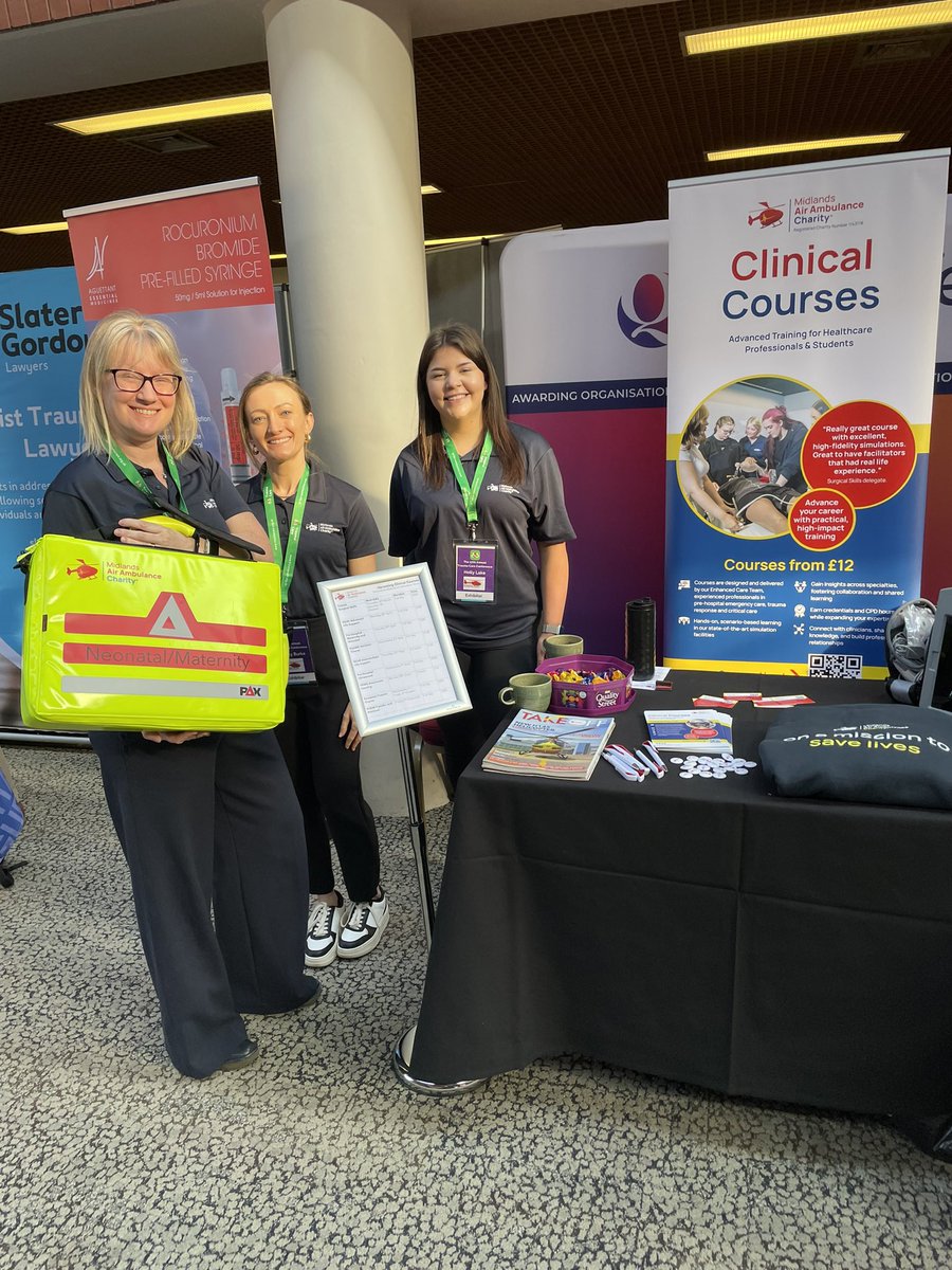 PAX-Bags UK (@uk_pax) on Twitter photo Great catching up with the <a href="/MAA_Charity/">Midlands Air Ambulance Charity 🚁</a> Clinical Courses team today at Trauma Care.
#emergency #clinical Great catching up with the <a href="/MAA_Charity/">Midlands Air Ambulance Charity 🚁</a> Clinical Courses team today at Trauma Care.
#emergency #clinical
