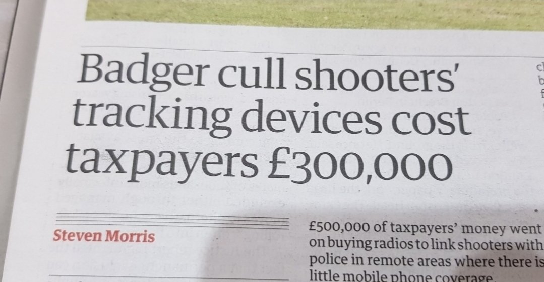 Chris Mousse 🇪🇺 (@chrismousse3) on Twitter photo <a href="/ProtectTheWild_/">Protect the Wild</a> <a href="/ChrisGPackham/">Chris Packham</a> Imo, it's all about money.
Vast sums of it.
Over 230,000 have been slaughtered to date.
The process has made some people very rich.
<a href="/SteveReedMP/">Steve Reed MP</a>
<a href="/UKLabour/">The Labour Party</a>
Get a grip, fgs. <a href="/ProtectTheWild_/">Protect the Wild</a> <a href="/ChrisGPackham/">Chris Packham</a> Imo, it's all about money.
Vast sums of it.
Over 230,000 have been slaughtered to date.
The process has made some people very rich.
<a href="/SteveReedMP/">Steve Reed MP</a>
<a href="/UKLabour/">The Labour Party</a>
Get a grip, fgs.