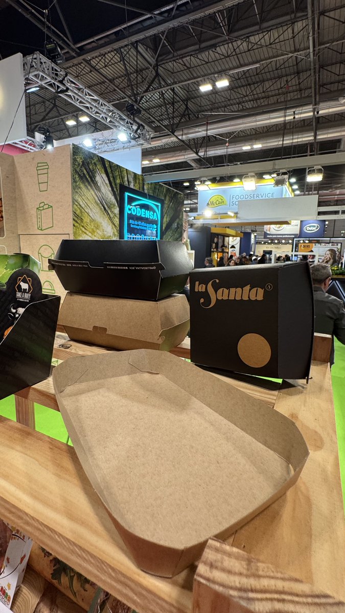 CodensaEnvases's tweet image. ¿Quieres diferenciar tu marca con #packaging personalizado? 🎨 En Codensa creamos soluciones únicas para hostelería, restauración y catering.

📍 Descúbrelas en #HIP2025, IFEMA Madrid, stand 8B236.
codensa.net @expohip 
#PackagingPersonalizado #Sostenibilidad #HIP2025
