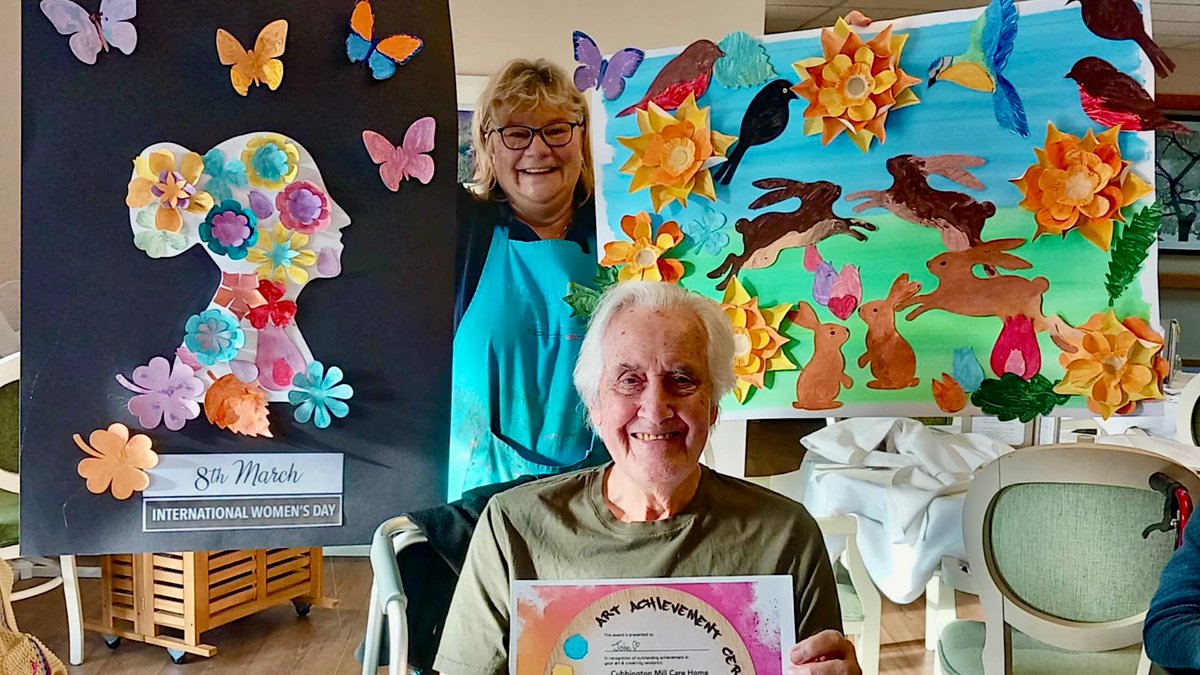 Creative Mojo Coventry, Nuneaton & Warks (@coventrymojo) on Twitter photo Wonderful <a href="/creativemojo/">Creative Mojo Ltd</a> art workshop <a href="/Barchester_care/">Barchester Healthcare</a> #CubbingtonMill #CareHome nr #LeamingtonSpa, with the amazing residents & family members creating 2 fabulous collages. One celebrating #InternationalWomensDay2025 & the other acknowledging the beautiful Spring day outside🥰 Wonderful <a href="/creativemojo/">Creative Mojo Ltd</a> art workshop <a href="/Barchester_care/">Barchester Healthcare</a> #CubbingtonMill #CareHome nr #LeamingtonSpa, with the amazing residents & family members creating 2 fabulous collages. One celebrating #InternationalWomensDay2025 & the other acknowledging the beautiful Spring day outside🥰