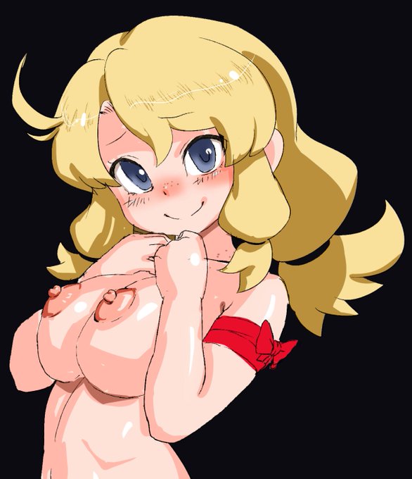 仮線画と色を置いてバランスチェック
しっぽが無いからデカイ後ろ髪で逆三角形になる

もうこれで完成で良い気もしたけど
もうちょい遊んでみよう 