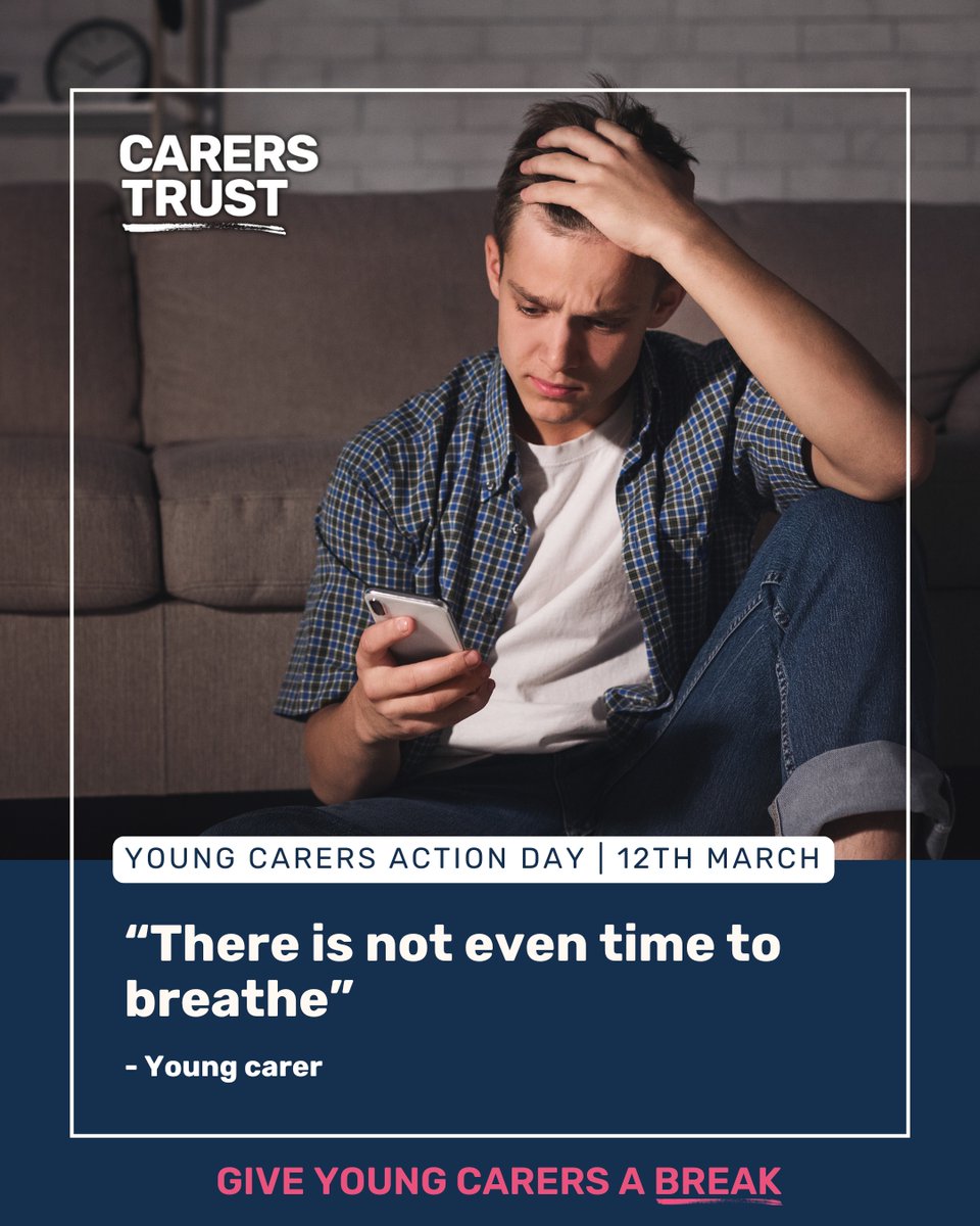 For many young carers, the to-do list never ends 😟

This #YoungCarersActionDay we're pushing for support so they can have more breaks from their caring role. 

Find out how you can help carers.org/ycad