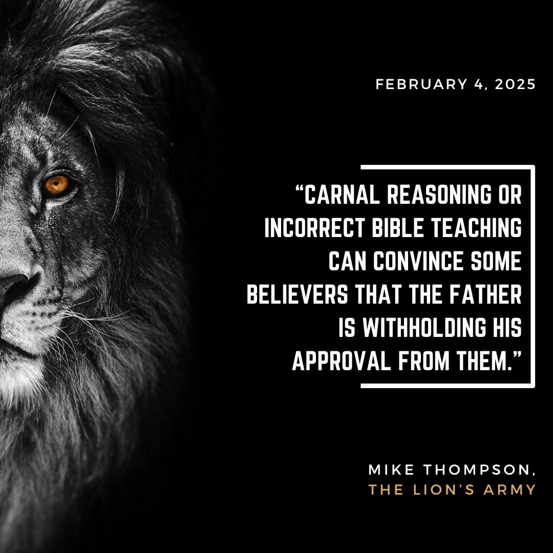 charismahouse's tweet image. The Lord is neither an angry dictator nor an absentee father. 

Find out more in Mike Thompson’s “The Lion’s Army.” 

Order Your Copy: bit.ly/thelionsarmy 

#EndTimesVision #TheLionsArmyBook #MikeThompson