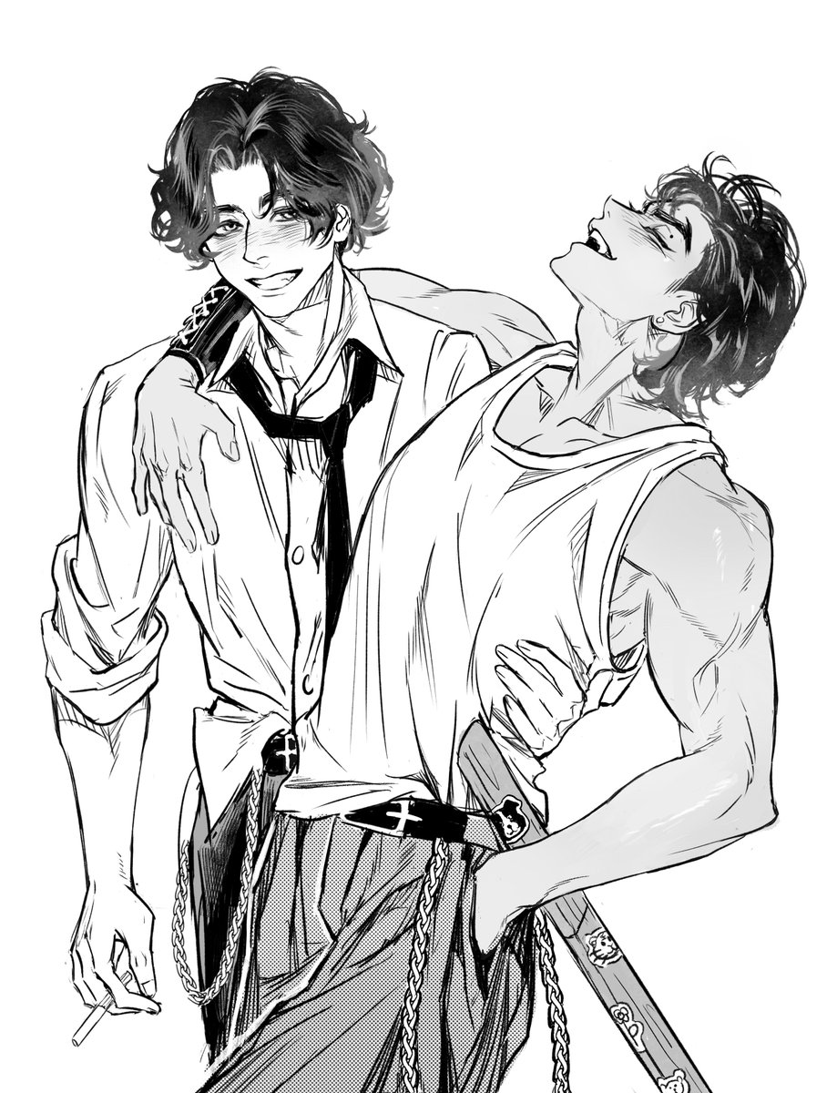 #九龍城砦に集え  
＃信十二
we shared a drink or three♫