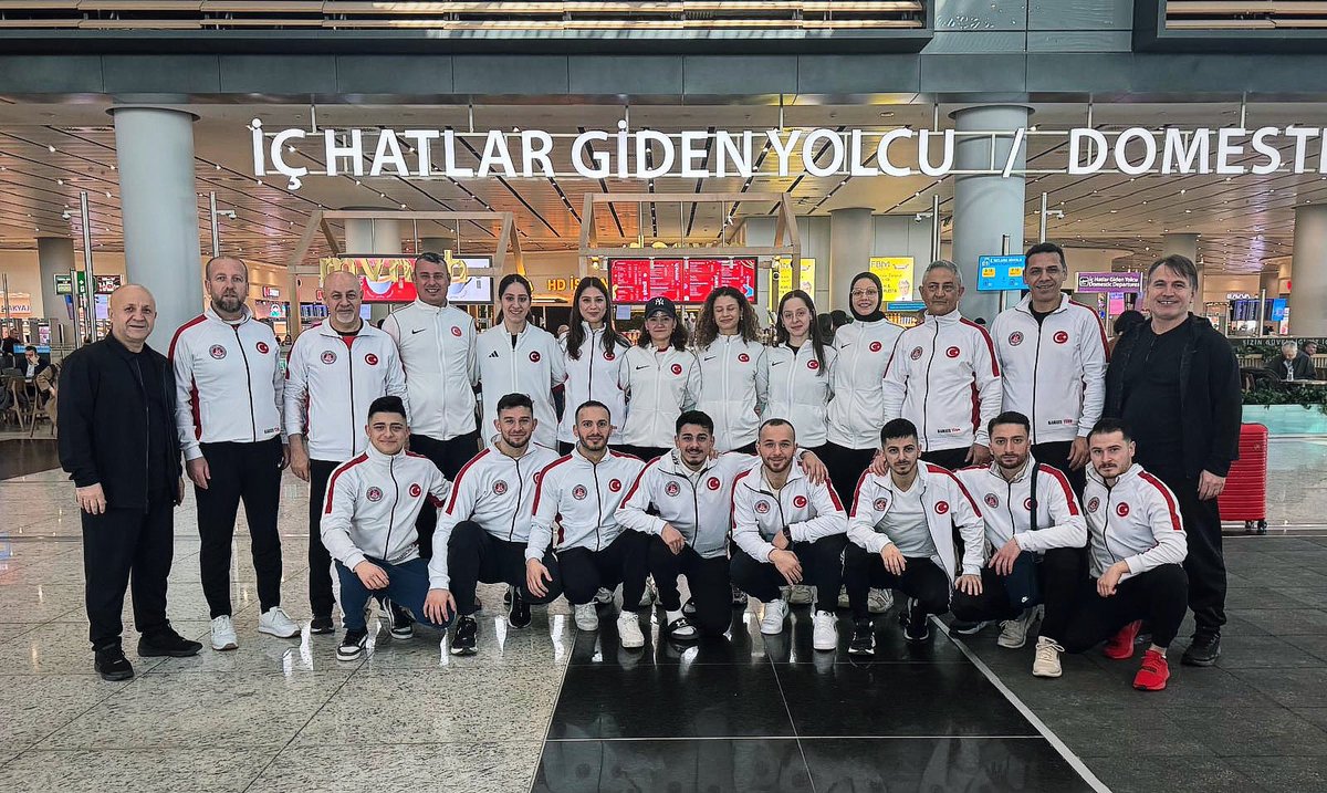 Karateturk's tweet image. 14-16 Mart 2025 tarihlerinde Çin’in Hangzhou kentinde düzenlenecek Karate 1 Premier Lig müsabakaları için yola çıkan A Milli Takımımıza başarılar diliyoruz. 🇹🇷🥋
#Karate1 #PremierLig