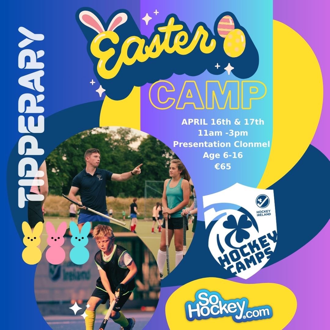 It’s Time for Easter Camps!!! 🐣🪺

You can now book our Limerick, Cork &amp; Tipperary Easter camps online at: sohockey.com/hockeyirelandc…
 👀🐥

#sohockeycamps #socamps #hockeyirelandcamp #hockeyirelandcamps