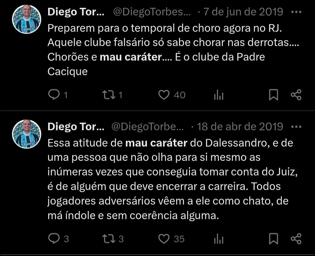 Romulo1809's tweet photo. @ultimasinter O cara que reclamou que chamaram ele de mau caráter: https://t.co/sWDcTnqlPa