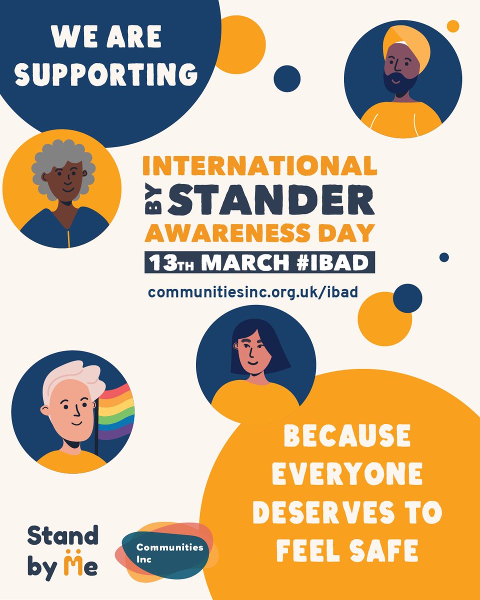 It's Here! #InternationalBystanderAwarenessDay! 
So don’t just be an online bystander—help spread the word in your workplace, community, or school.

Get involved! Reshare our posts, create your own, or use our social media pack 👉 drive.google.com/drive/folders/…

📢 Use #IBAD &amp; tag us