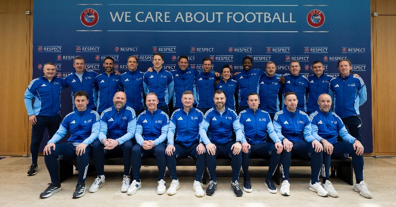 Our UEFA Pro-Licence cohort spent time at UEFA HQ this week as part of the Pro-Licence Student Exchange.
 
They had to chance to hear from experienced managers like Rafa Benítez and Lluís Cortés, while learning and collaborating with fellow coaches from across Europe.