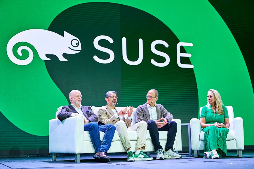 Pieperina's tweet photo. 🚀We’ve kicked off #SUSECON25 with our exciting #SUSEPartnerSummit. Highlights include our CEO, @dpvleeuwen's keynote and engaging Fireside chats on #AI, #cloud‌ &amp; #K8s. As well as our amazing Partner Award ceremony.🎉Thank you all for joining us &amp; congrats to the award winners! https://t.co/kT3blQuxYw