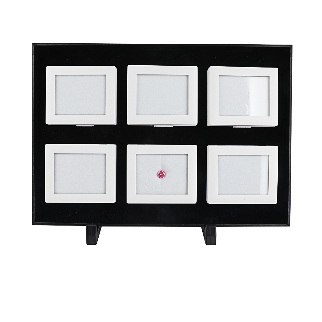GemtrueUK's tweet image. DK21624L-6 Tray set for large Self-Stand Diamond Display Box 6 Boxes in a tray
Tray size: 330 x 260 x 23mm
Large Box Size: 82x75x23mm
Black or White colours.
#diamondtester #gemstonecheckingequipment #microscope #diamonddisplaybox #diamondtrayset