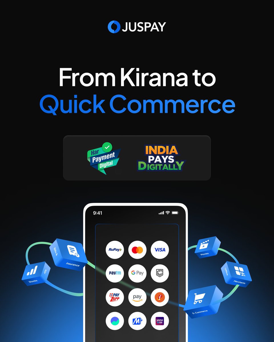 🇮🇳 India’s digital payments revolution is a testament to innovation, inclusion, and resilience. A thriving fintech ecosystem and progressive government initiatives have ensured that #IndiaPaysDigitally from neighborhood kirana stores to the fast-paced world of quick commerce.