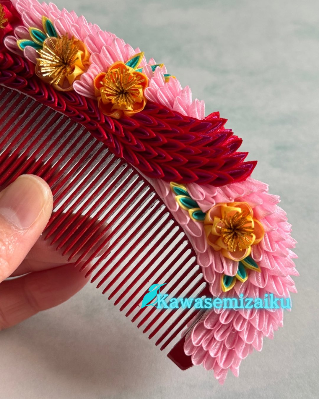 竹(つまみ絵(正絹) つまみ細工凪 | 【 Handmade BOX 】