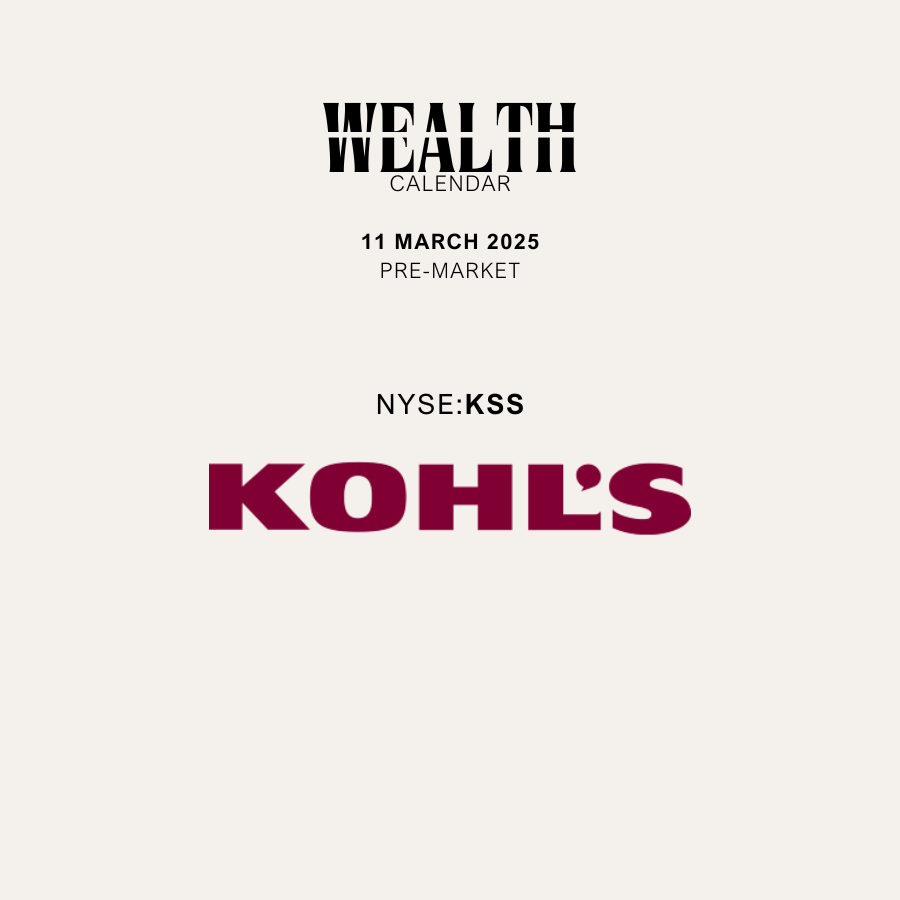 🗓️11 March 2025 | Pre-Market 
#NYSE            

Earnings release:         
• $KSS: Kohl's