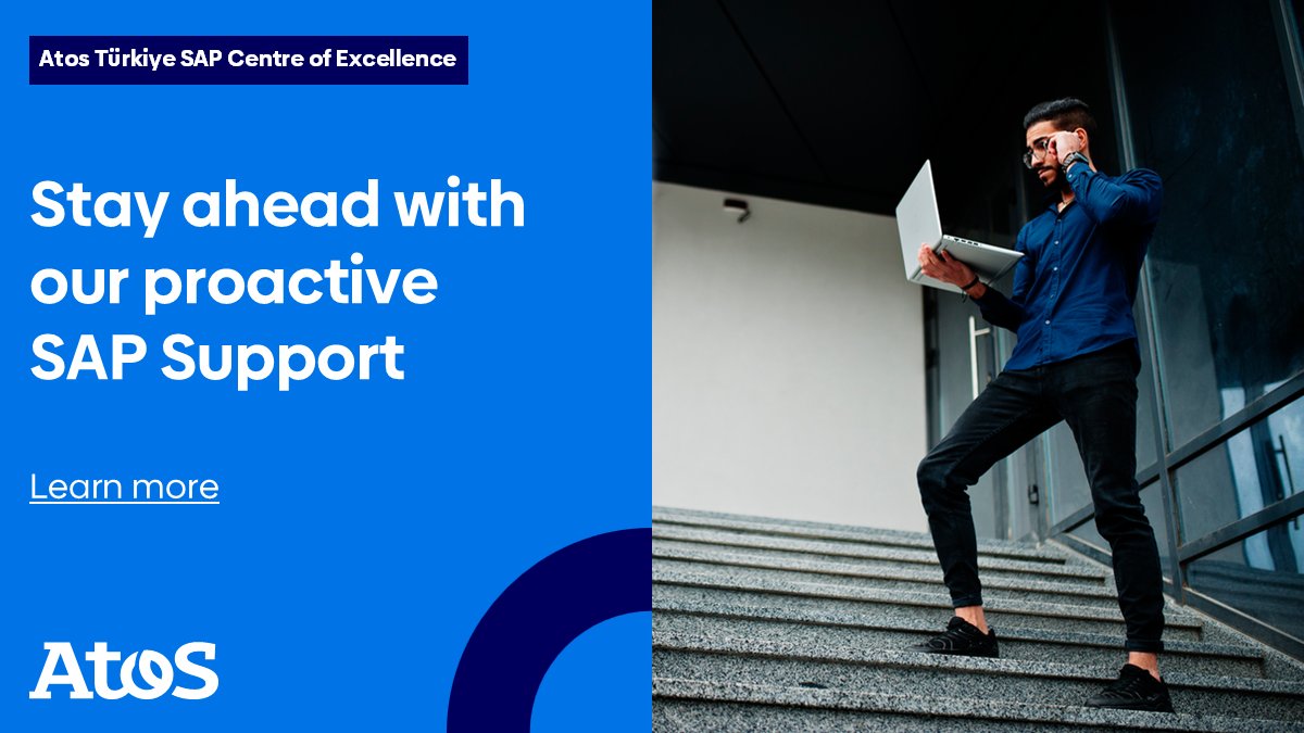 What if you could know something’s wrong before it even happens? At Atos Türkiye SAP CoE, that’s exactly what we offer with our proactive SAP support. We keep your systems running like clockwork, identifying issues before they can disrupt your business. 👉 spr.ly/6018IeNCm
