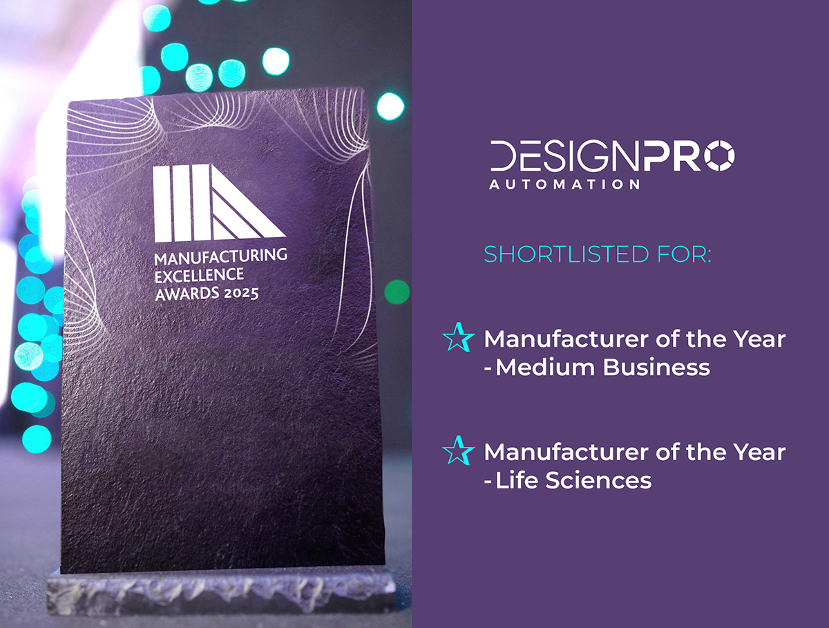 DesignProLtd's tweet image. 🏆 AWARDS NEWS! DesignPro Automation has been shortlisted for TWO categories in the 2025 Manufacturing Excellence Awards: Manufacturer of the Year - Medium Business AND #LifeSciences!
Read more details here: lnkd.in/e8EJRCXj
#MEAwardsIRL #ManufacturingExcellence
