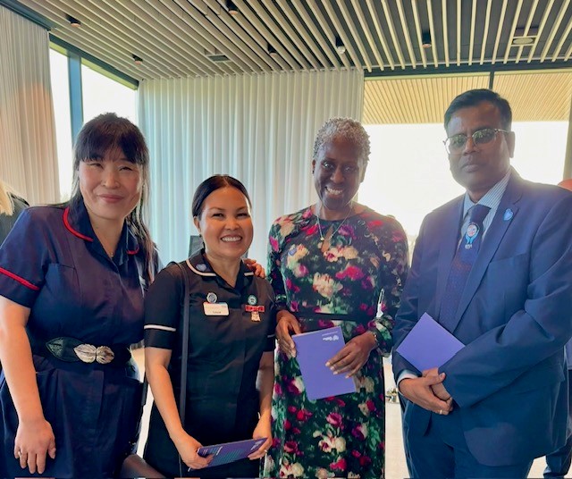Somerset NHS Foundation Trust (@somersetft) on Twitter photo Sunday marked five years since the start of the COVID-19 pandemic. To mark the occasion, our inclusion lead, <a href="/sunnysanderjac1/">Sun Sander-Jackson (she/her)☀️</a>, attended the NHS Charities Together service to commemorate those who tragically lost their lives and the NHS colleagues' who played crucial roles💙 Sunday marked five years since the start of the COVID-19 pandemic. To mark the occasion, our inclusion lead, <a href="/sunnysanderjac1/">Sun Sander-Jackson (she/her)☀️</a>, attended the NHS Charities Together service to commemorate those who tragically lost their lives and the NHS colleagues' who played crucial roles💙