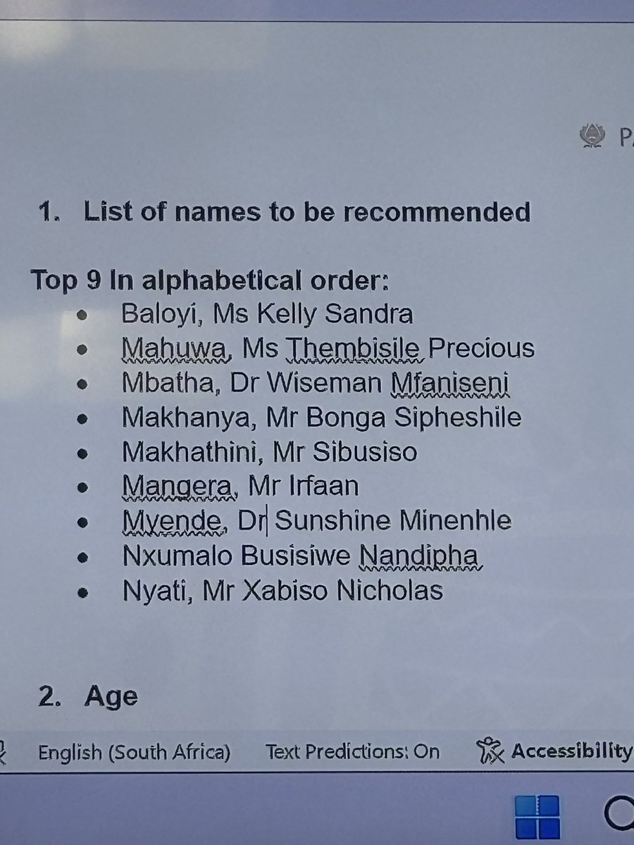 Governance-Cluster (@governanceclus1) on Twitter photo The committee has unanimously adopted the report recommending names to serve on the #NYDABoard. This report will be submitted to the National Assembly for debate, thereafter the nine names will be sent to the President for his consideration <a href="/ParliamentofRSA/">Parliament of RSA</a> <a href="/NYDARSA/">NYDARSA</a> <a href="/DWYPD_ZA/">Dept of Women, Youth & Persons with Disabilities</a> The committee has unanimously adopted the report recommending names to serve on the #NYDABoard. This report will be submitted to the National Assembly for debate, thereafter the nine names will be sent to the President for his consideration <a href="/ParliamentofRSA/">Parliament of RSA</a> <a href="/NYDARSA/">NYDARSA</a> <a href="/DWYPD_ZA/">Dept of Women, Youth & Persons with Disabilities</a>