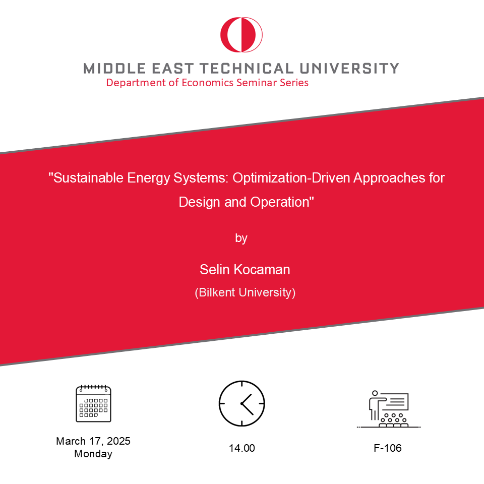 We are pleased to host Assoc. Prof. A. Selin Kocaman from Bilkent University in our seminar series.

🗓️March 17th (Monday), 14.00

For details: econ.metu.edu.tr/en/announcemen…