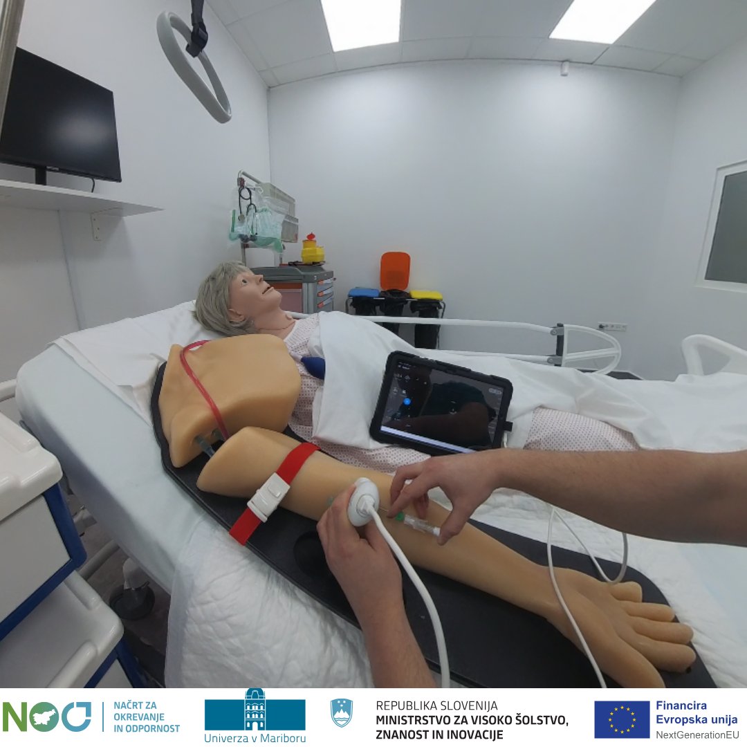 This time we share with you moments from the recording educational content for ultrasound-guided venipuncture.🎥💡🩸💉 #univerzavmariboru #NOO #NextGenerationEU #EUsredstva #MVZI #InTECHiE #inotehzdrav
