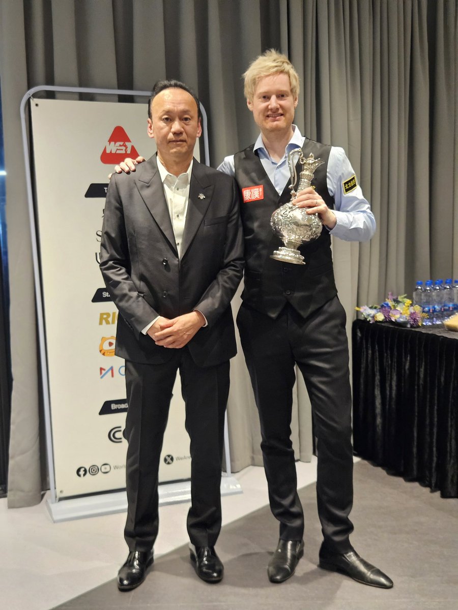 A fantastic week in Hong Kong for our <a href="/nr147/">Neil Robertson OAM</a> winning the Hong Kong World Grand Prix 2025 with a brilliant performance. #snooker #HongKong